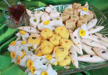 بازار شب عید شیرینی هیچ مشکلی ندارد