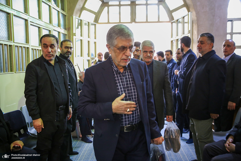 مراسم تشییع آیت الله سید مهدی امام جمارانی (ره) از حسنیه جماران