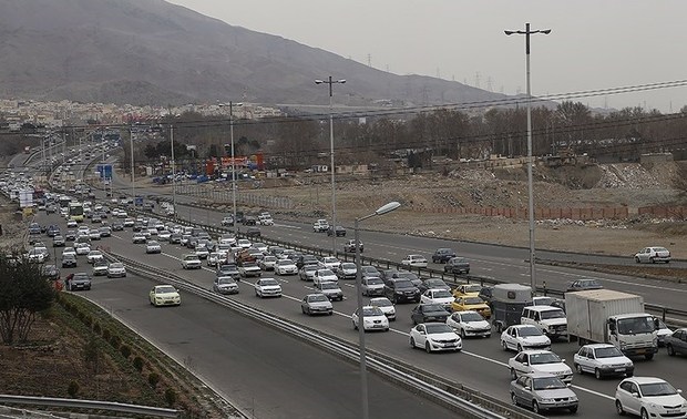 ترافیک در آزادراه های زنجان پرحجم است