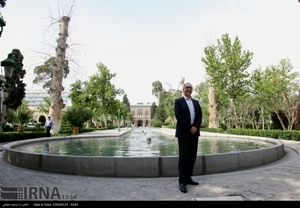 رئیس موزه لوور در کاخ گلستان+عکس