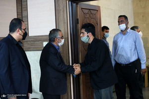 مراسم ختم مادر همسر محمد علی انصاری‎