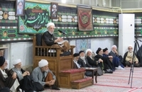 مراسم سوگواری به مناسبت سالروز شهادت حضرت فاطمه زهرا (س) در دفتر آیت الله العظمی صانعی (9)