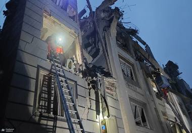 حمله به یکی از مناطق مسکونی در تهران+عکس و فیلم ها