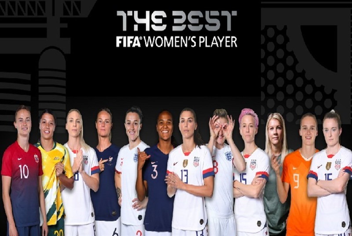 فهرست ۱۰ نفره نامزدهای کسب جایزه فوتبالیست زن سال اعلام شد