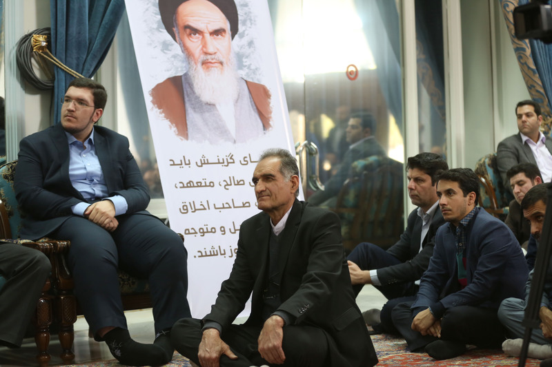 دیدار هیات مرکزی هسته گزینش شهرداری تهران با سید حسن خمینی