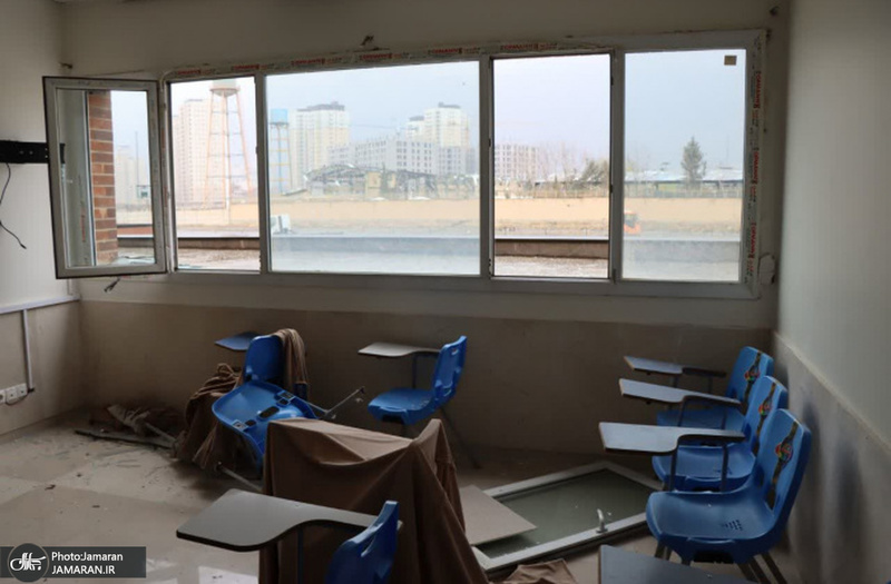 خسارت به دانشگاه علامه طباطبایی