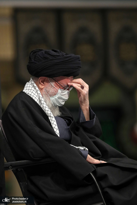 عزاداری شام شهادت حضرت زهرا (س) در حسینیه امام خمینی(ره)