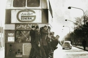 اتوبوس سواری خطرناک در تهران! + عکس