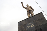 تندیس سردار سلیمانی در اراضی عباس‌آباد نصب می‌شود