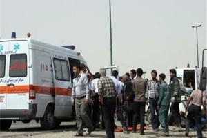 تصادف زنجیره‌ای در مشهد با  15 مجروح