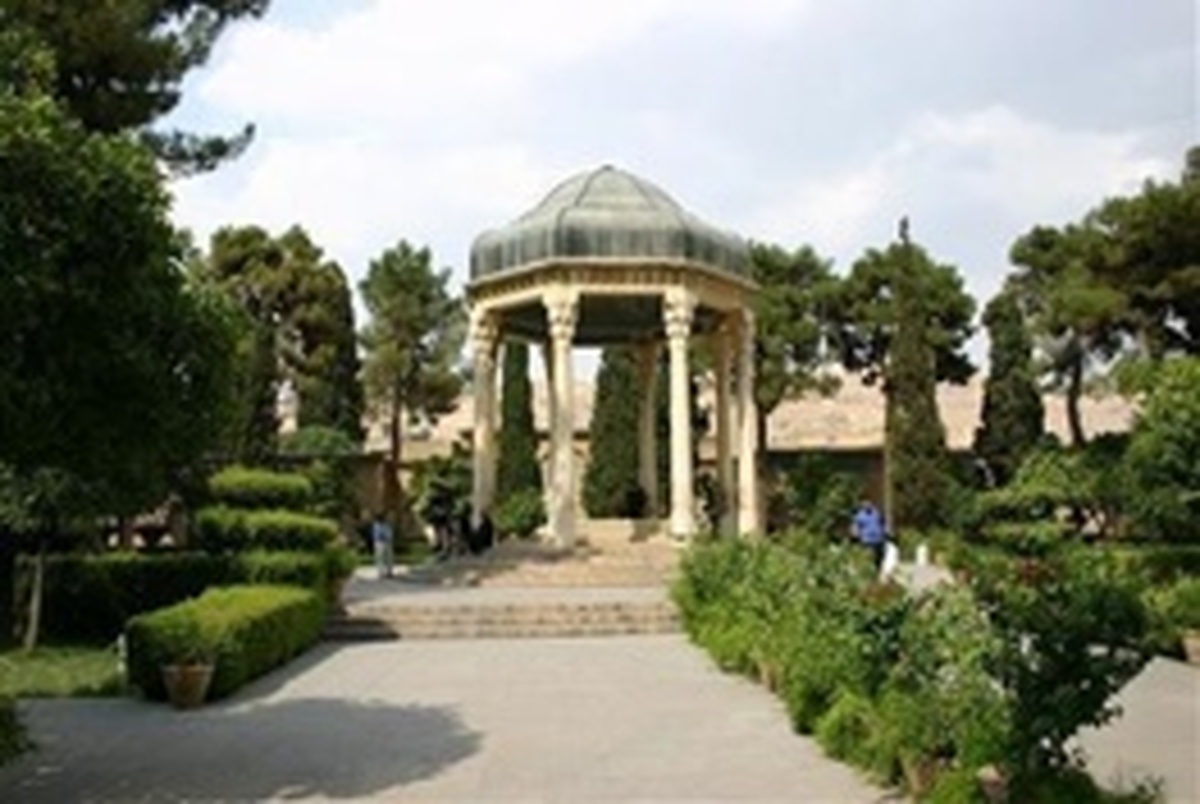 آرامگاه «حافظ» در دویست سال قبل+ تصویر