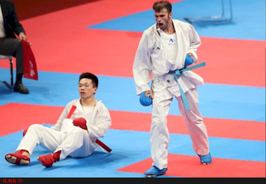 نشان نقره و برنز از آن کاراته کاران قزوینی در لیگ برتر کاراته وان چین