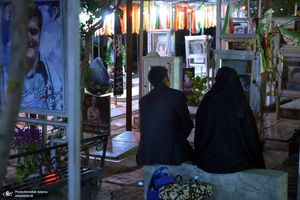 احیای شب نوزدهم ماه مبارک رمضان در گلزار شهدای بهشت زهرا (س)