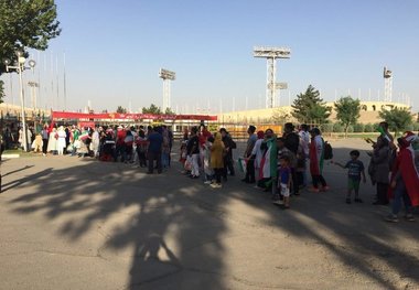 ظرفیت ورزشگاه آزادی تکمیل شده است
