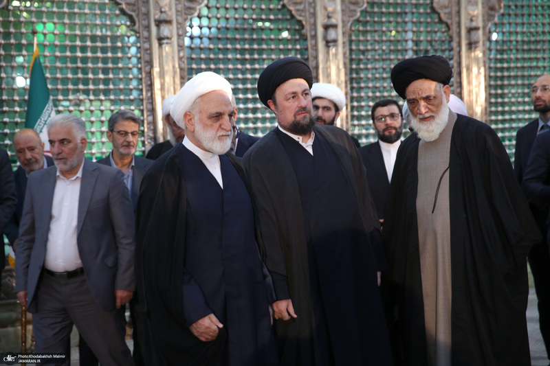 مراسم تجدید میثاق رئیس و کارکنان قوه قضاییه با آرمان های امام؛