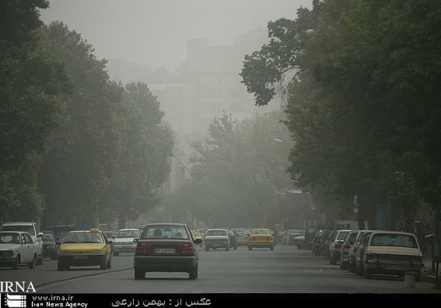 وضعیت آلودگی هوا در شهر کرمانشاه به مرز هشدار رسید