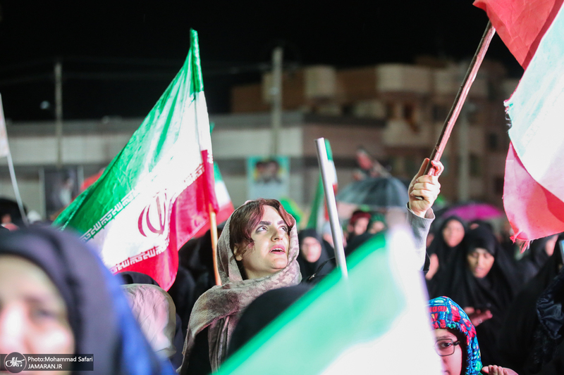 تجمع و راهپیمایی خودرویی در پرند