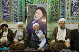 مراسم چهلمین روز درگذشت  استاد سید مهدی طباطبایی(ره) در قم 