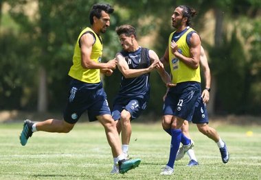  آمادگی برخی بازیکنان استقلال و رضایت فرهاد مجیدی
