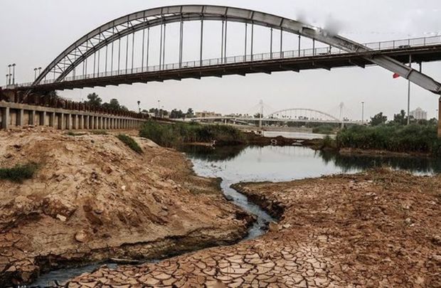 رودخانه های خوزستان با 63 درصد خشکسالی مواجه هستند