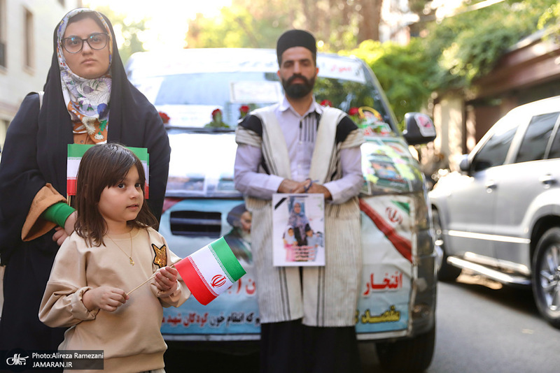 گردهمایی (آن ها فرشته بودند) مقابل دفتر یونسکو در تهران