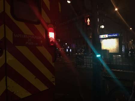 انفجار در متروی پاریس تکذیب شد