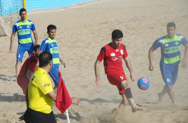۲ تیم بوشهر به مرحله دوم لیگ فوتبال ساحلی امیدهای کشور صعود کردند