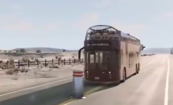 ببینید/ تست تصادف اتوبوس در سرعت های مختلف!