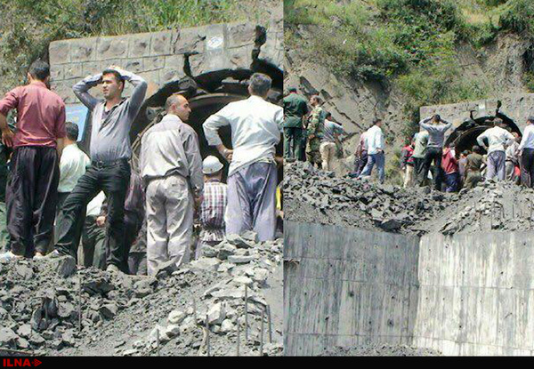 2 کشته و 50 محبوس در حادثه انفجار معدن زغال سنگ گلستان+عکس