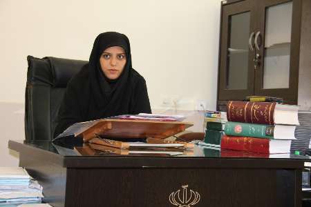 جوان ترین قاضی زن درشمال فارس:قبل از قاضی شدن، درباره این شغل تحقیق کنید