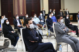 مراسم پنجاهمین سال تاسیس بهشت زهرا (س)‌ در حرم امام خمبنی