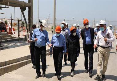 بازدید اعضای هیئت مدیره پتروشیمی جم از پروژه ABS/RUBBER
