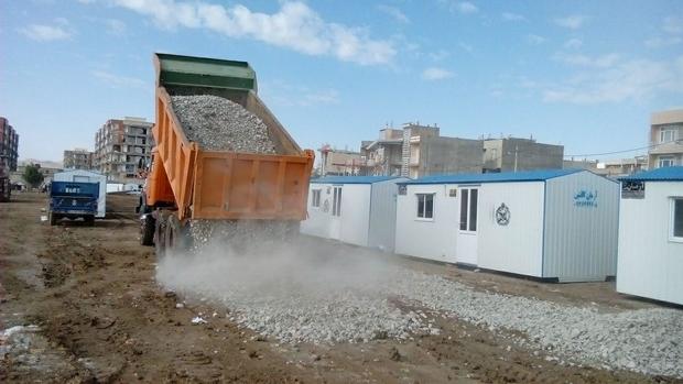 اسکان موقت بیش از 2400 خانواده زلزله زده کرمانشاه