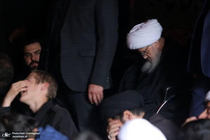 مراسم عزاداری شهادت امام رضا(ع) در بیوت مراجع عظام تقلید