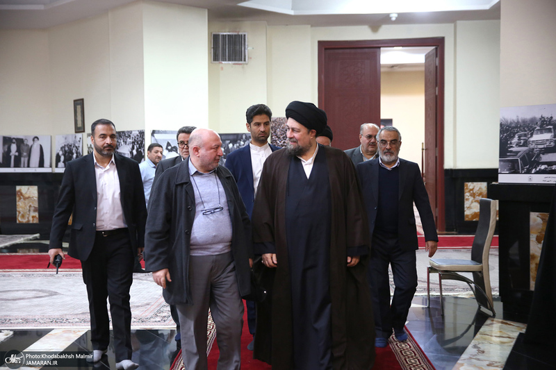 دیدار رئیس، مدیران و کارکنان ستاد اجرایی فرمان امام (ره) با سید حسن خمینی