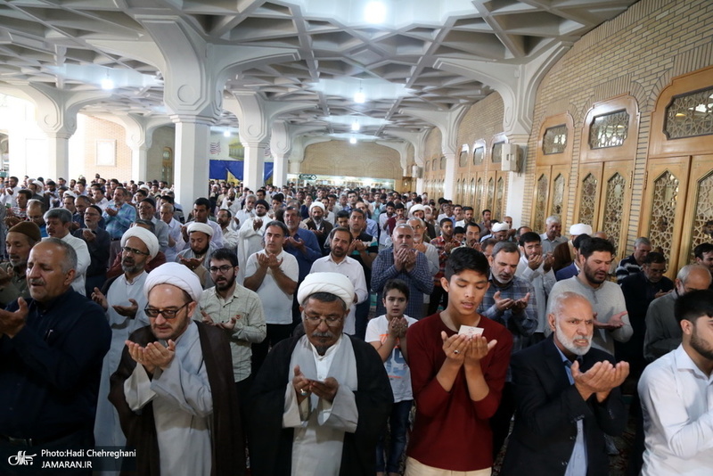 اقامه نماز عید سعید فطر در  قم