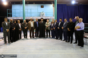 دیدار اعضای شورای مرکزی حزب اعتماد ملی با سید حسن خمینی 