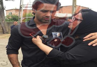 فرهاد مجیدی در سوگ پدرش+ عکس
