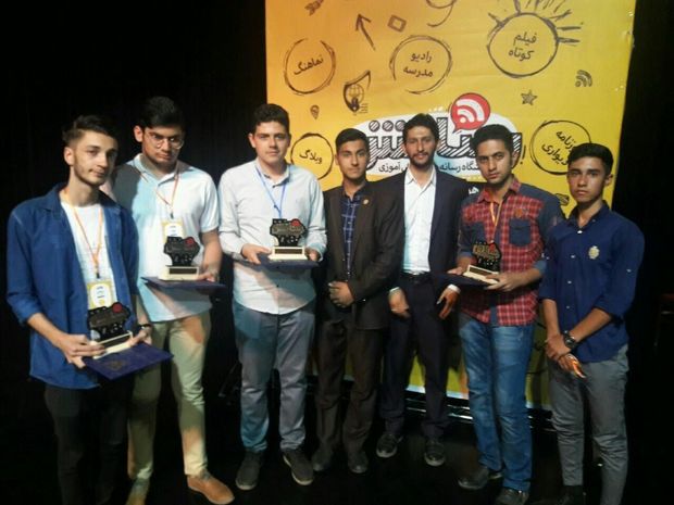 کسب رتبه نخست دانش آموزان اسفراینی در مسابقات ملی  رسانش