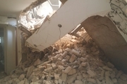 ساختمانی در شمال تهران فرو ریخت