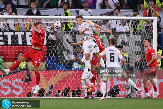 آلمان 2-0 دانمارک؛ میزبان نفس وایکینگ ها را گرفت!