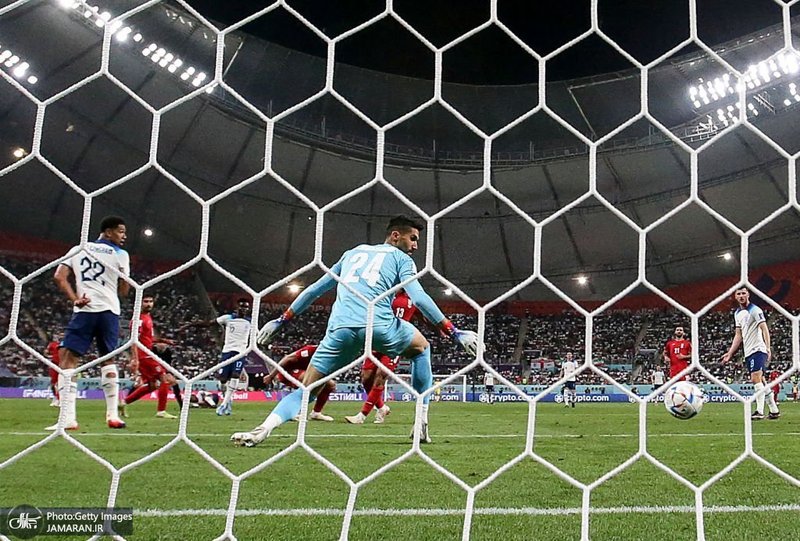 منتخب تصاویر  دیدار ایران و انگلیس در جام جهانی 2022