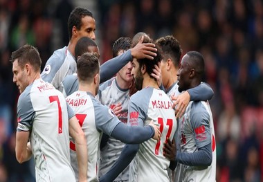 تداوم پیروزی‌های لیورپول با گلزنی محمد صلاح
