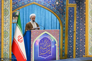 نماز عید سعید فطر در دانشگاه تهران - کاظم صدیقی
