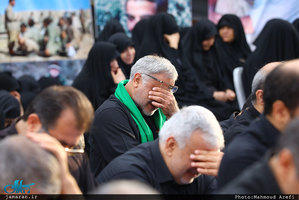 عزاداری تاسوعا حسینی هیات گردان تخریب و گردانهای لشکر 27 محمد رسول الله(ص)