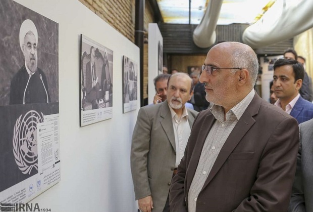 نمایشگاه همکاری ایران و سازمان ملل درشیراز گشایش یافت