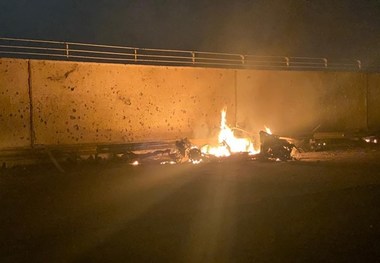 حمله راکتی به فرودگاه بغداد/ شهادت مسئول بخش روابط عمومی «حشد الشعبی»/ احتمال شهادت ۵ عضو الحشدالشعبی
