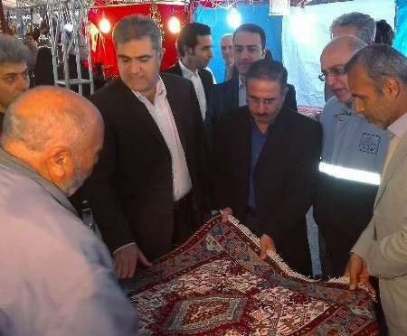 نمایشگاه ملی صنایع دستی و سوغات کشور در نوشهر افتتاح شد