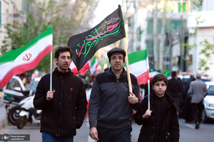 مراسم چهلمین روز شهادت رهبر شهید انقلاب -5