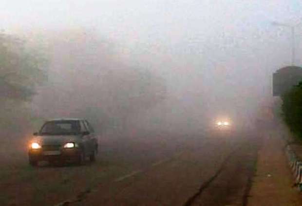 جاده های شمالی خراسان رضوی مه گرفته و لغزنده است